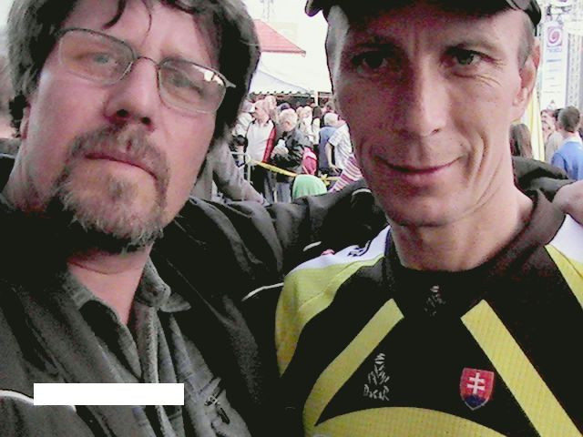 Ja a Jaro Katriňák-námestie A.Hlinku-Žilina-11.5.08